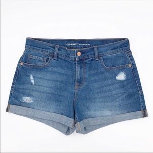 Old Navy The Drew Boyfriend Shorts Distressed Sz.4R